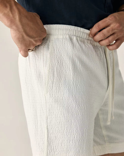 Drawstring Canoe Short - 7"