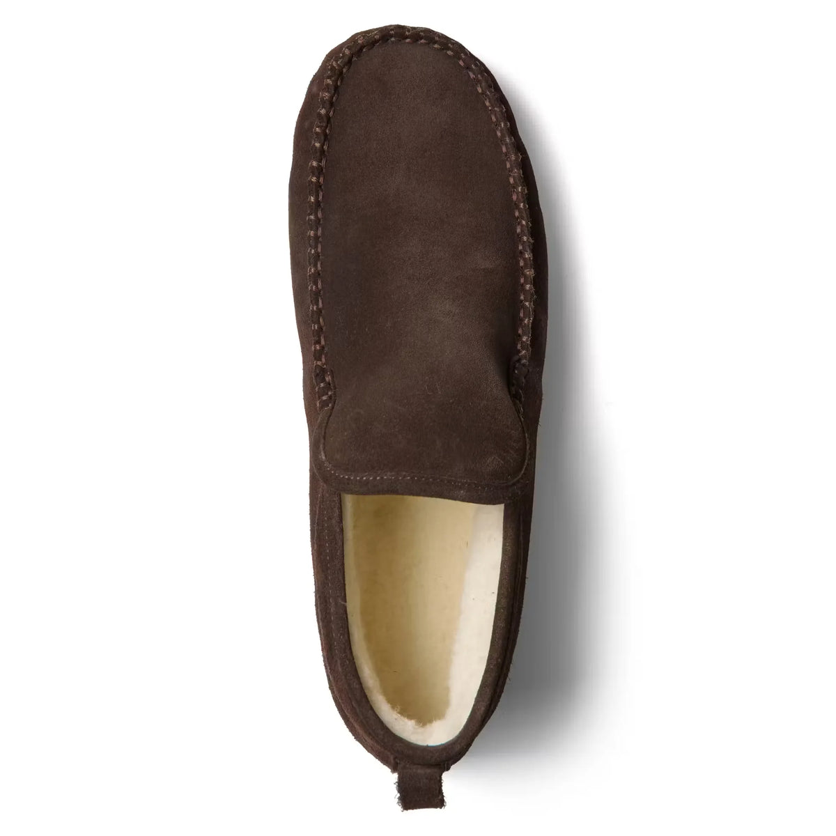 Suede Shearling Lined Chukka Slipper