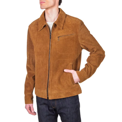 Roughout Leather Suede Jacket