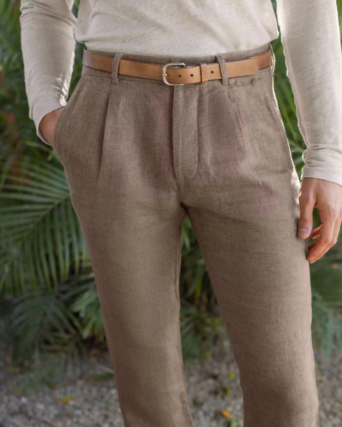 Alta French Linen Trousers