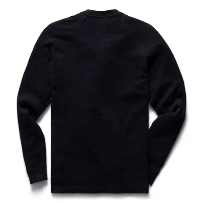 Slub Long Sleeve Henley