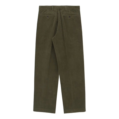 Canal Pleated Corduroy Cotton Pant