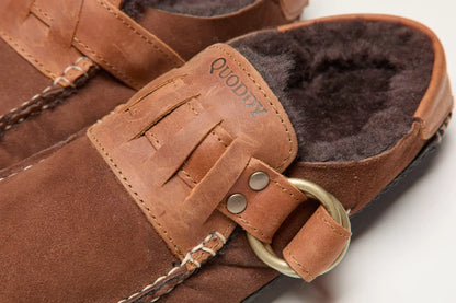 Huckberry x Quoddy Ring Mule Shearling Slipper