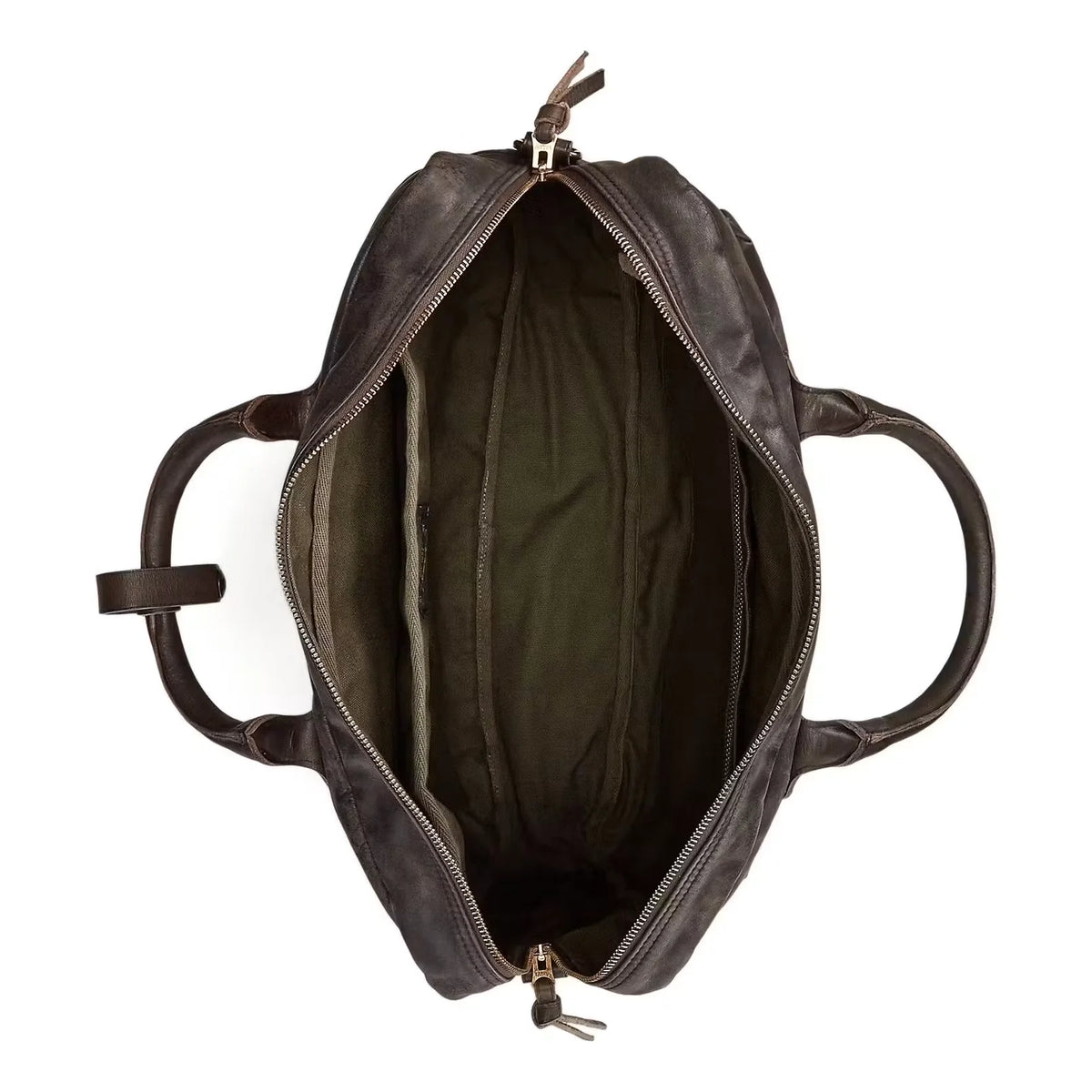 Leather Cargo Briefcase