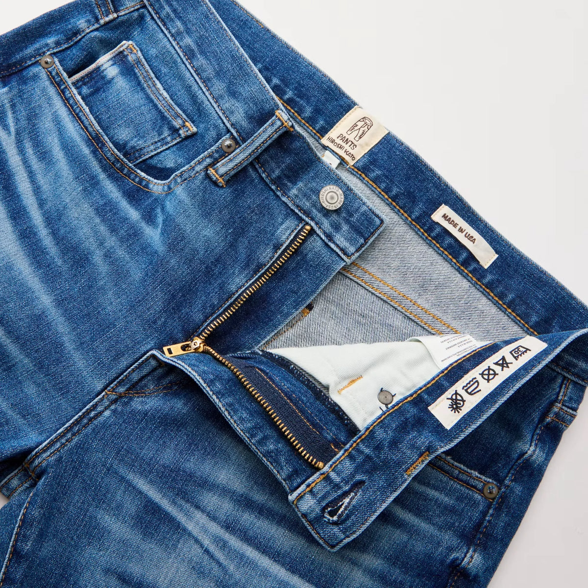The Scissors Slim Tapered Stretch Selvedge Denim Jeans