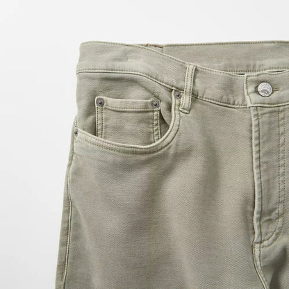 Stretch Terry 5-Pocket Pant - Slim Straight