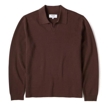 Carter Open Collar Polo