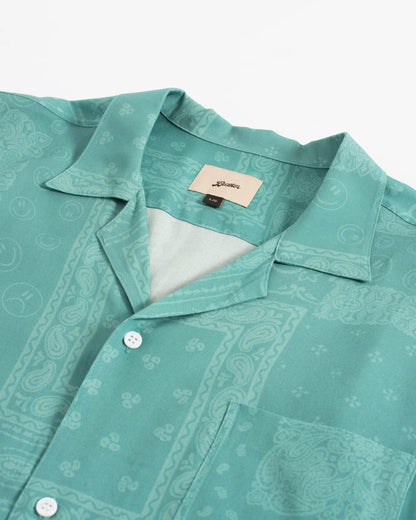 Beach Camp Collar Short Sleeve Shirt