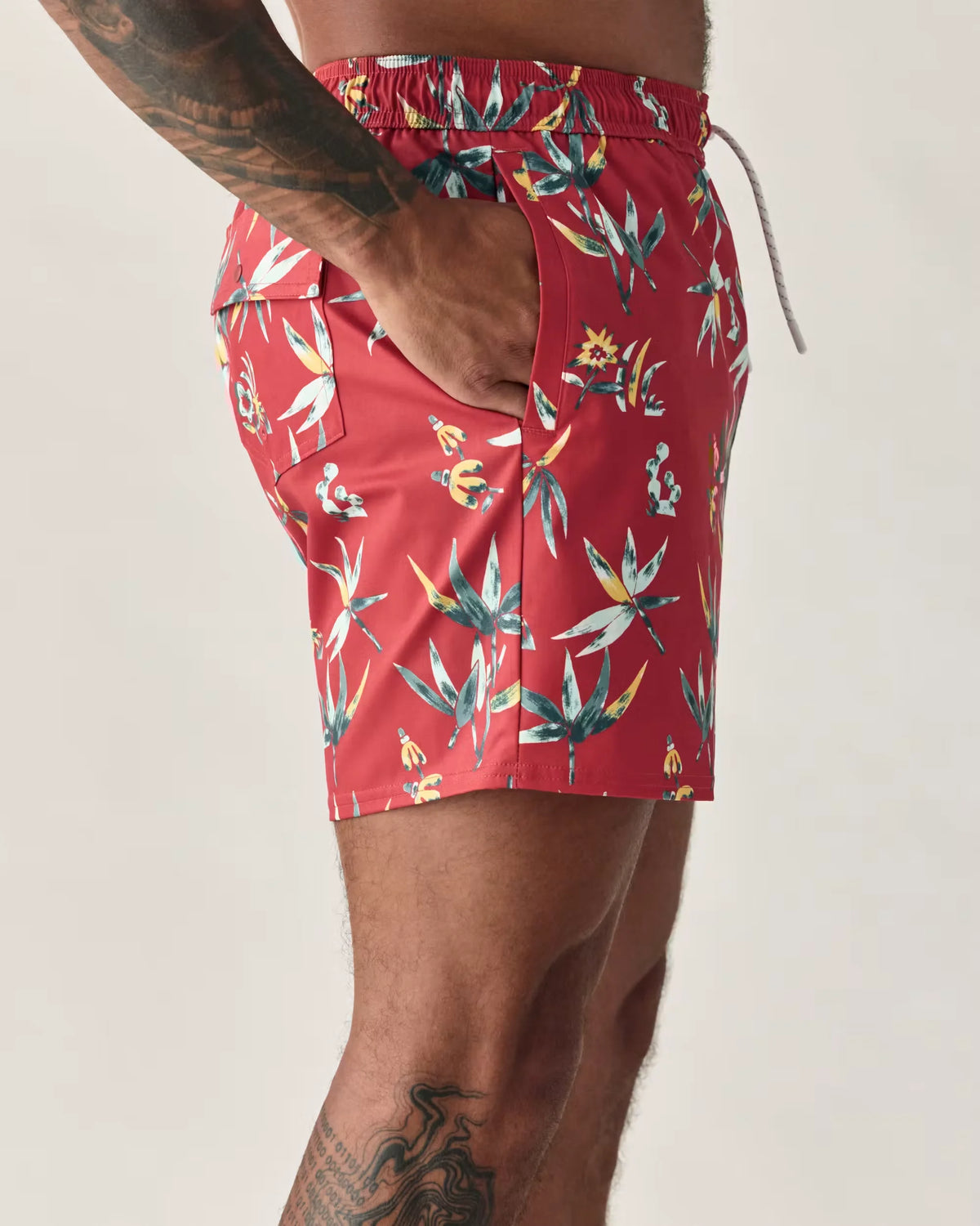 Performance Lined Swim Trunk - 5"