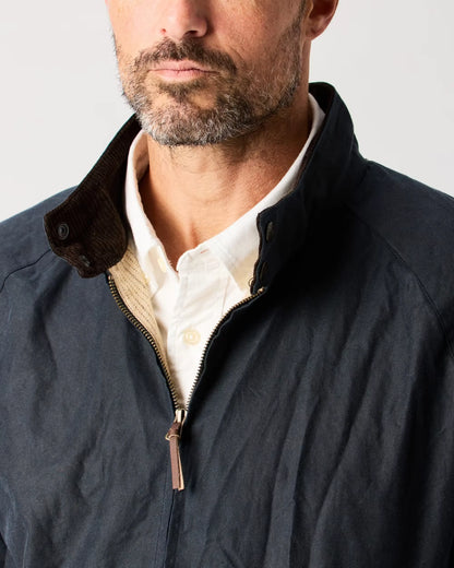 Waxed Harrington Jacket