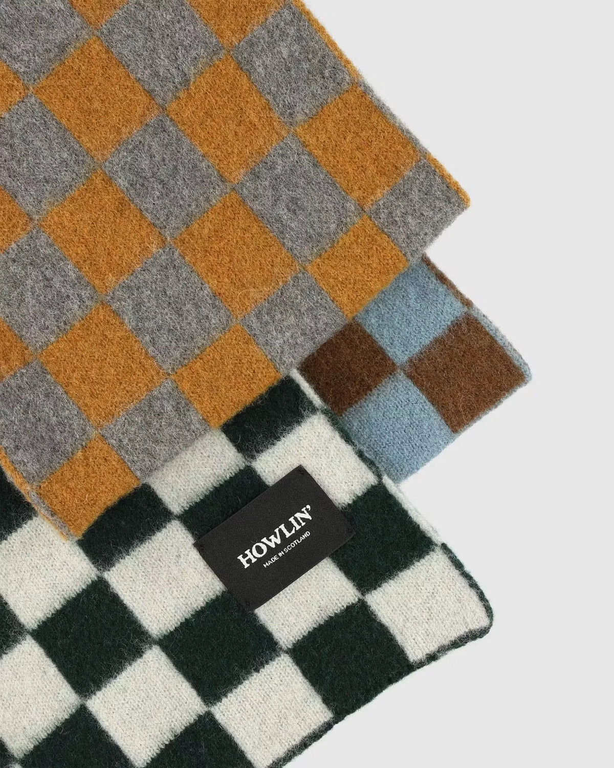 Cosmic Checkerboard Scarf