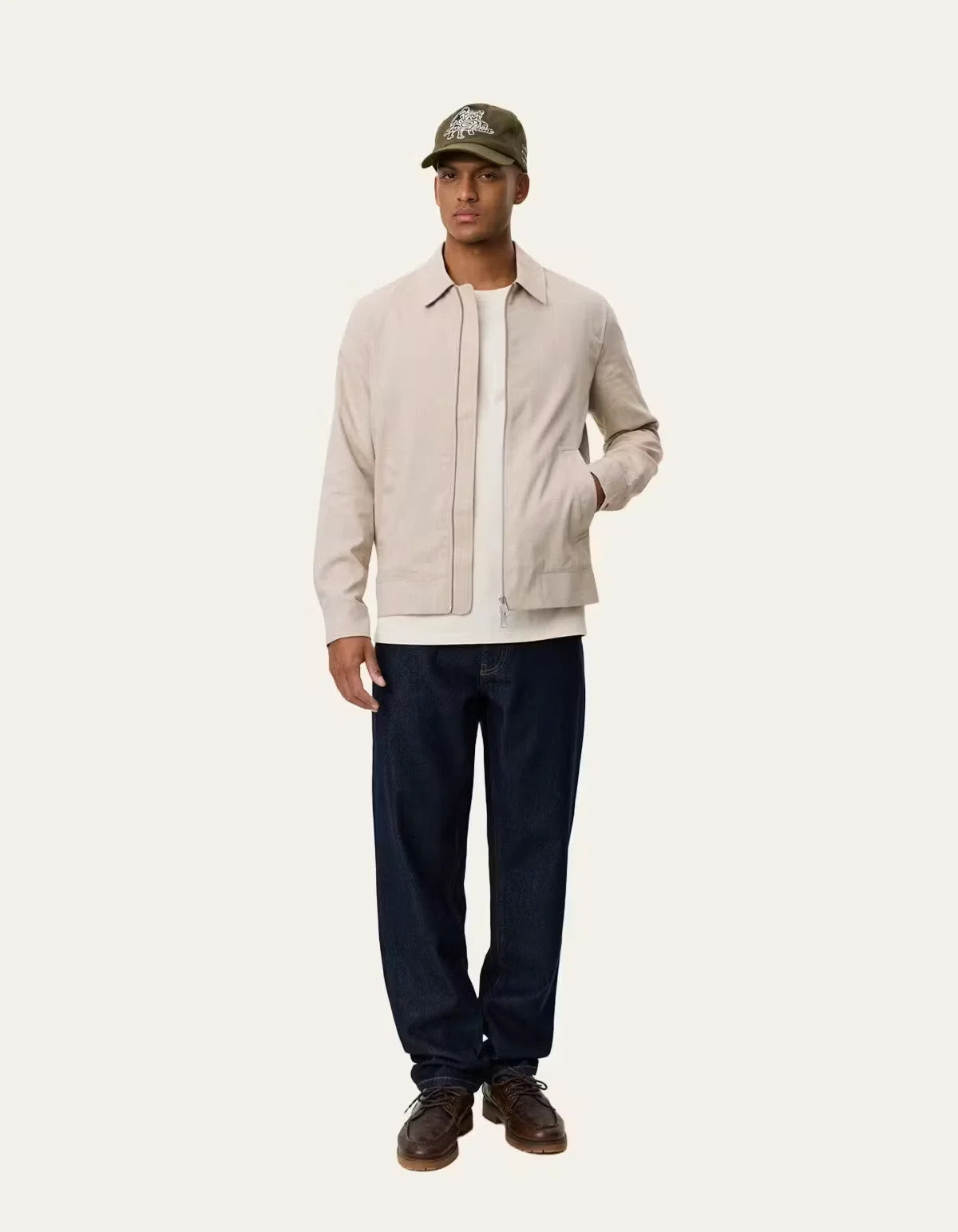 Como Coach Slub Jacket