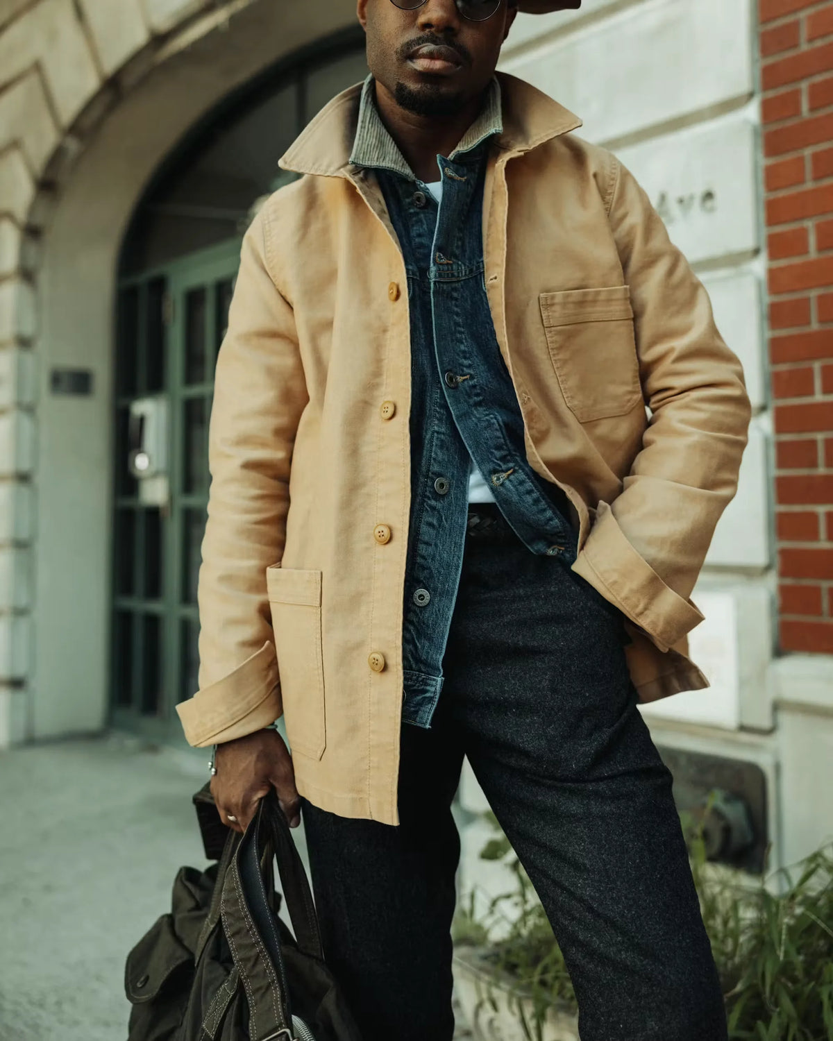 French Work Chore Jacket