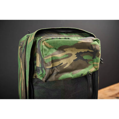 GR2 Waxed Woodland Camo Backpack - 34L