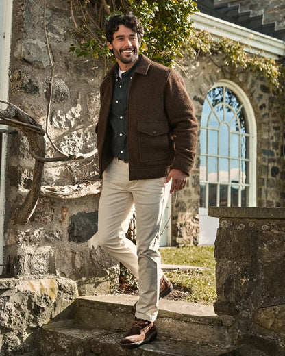 Boiled Wool Station Jacket