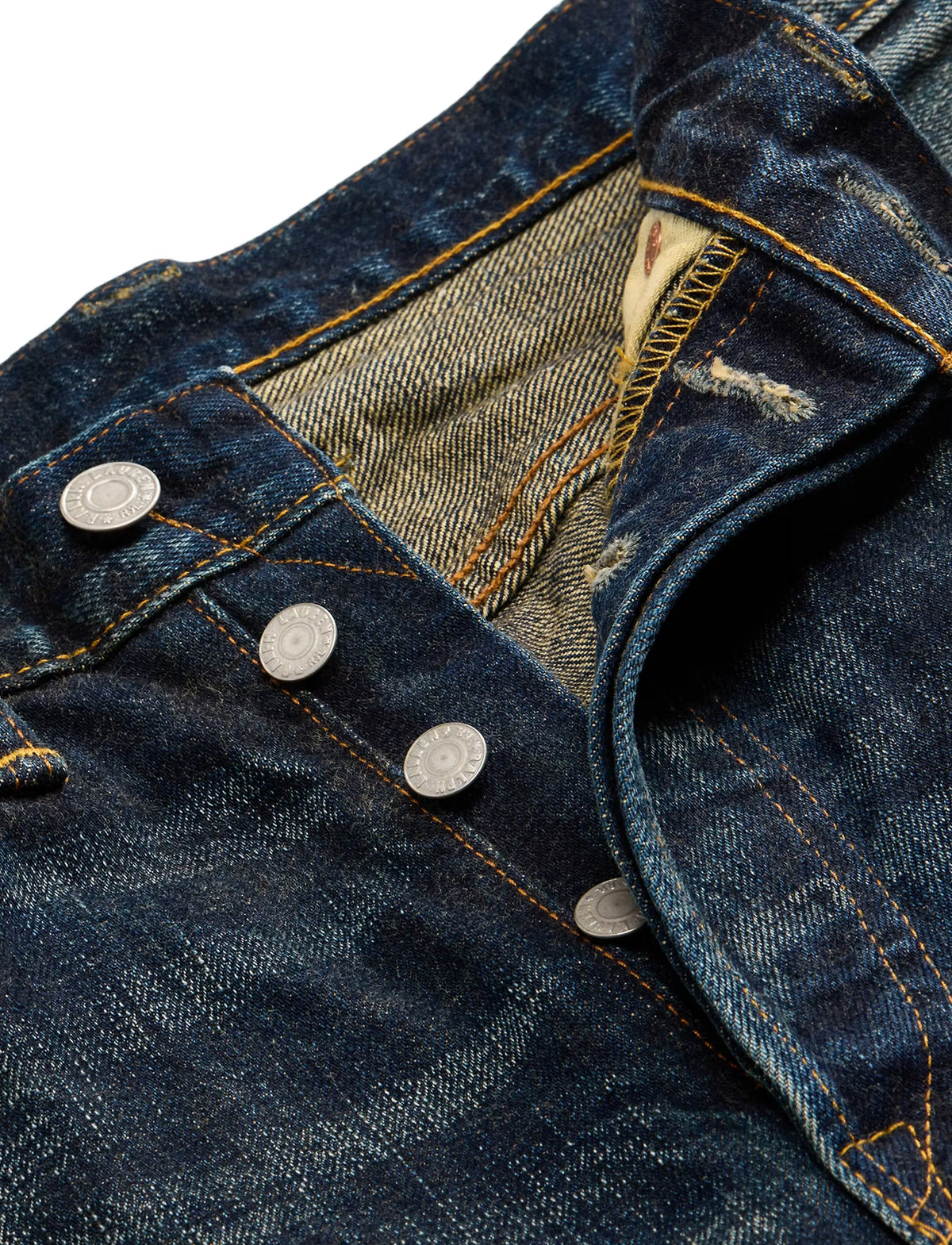 Straight Fit Selvedge Denim Jeans