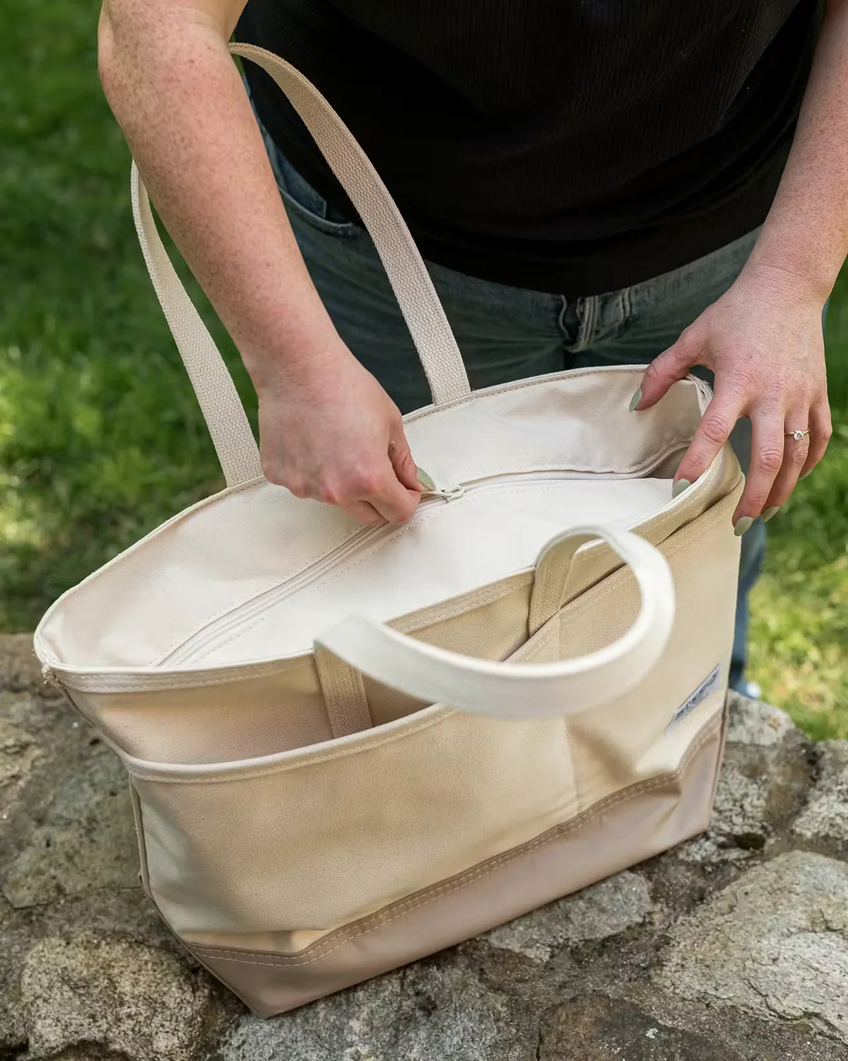 Everyday Zip Top Tote