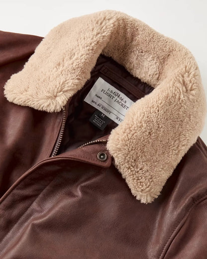 Buffalo Bomber Leather Jacket