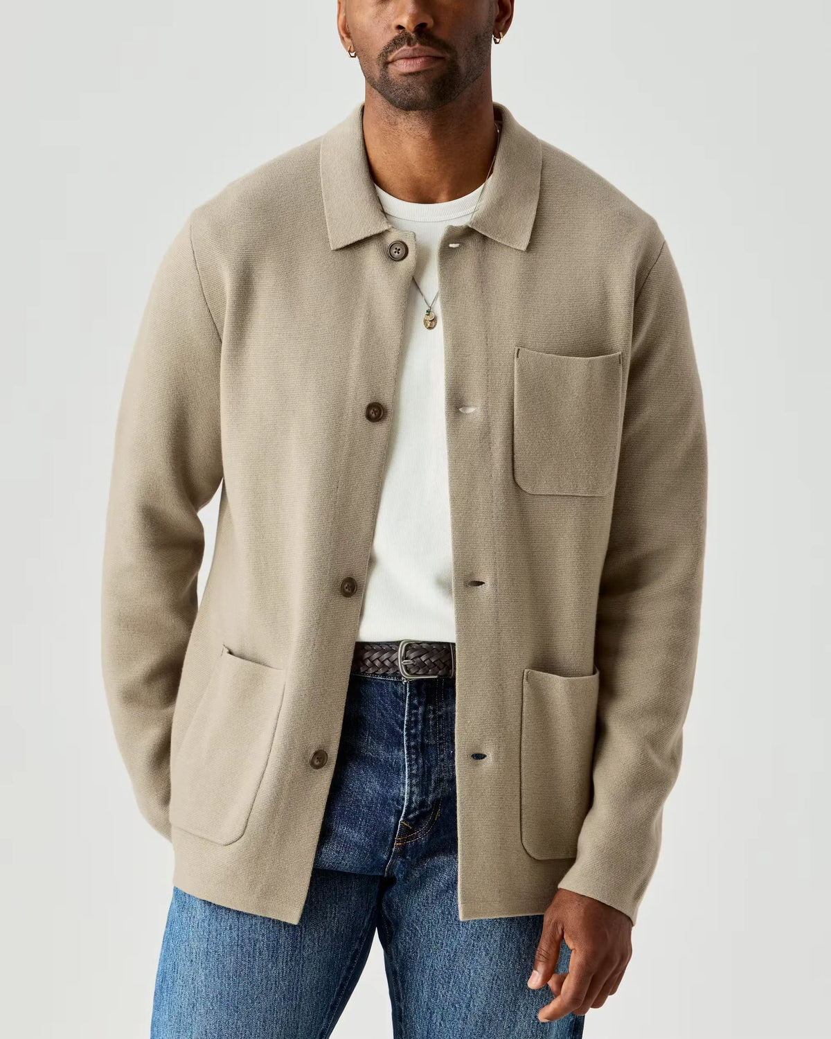 Sweater Chore Coat