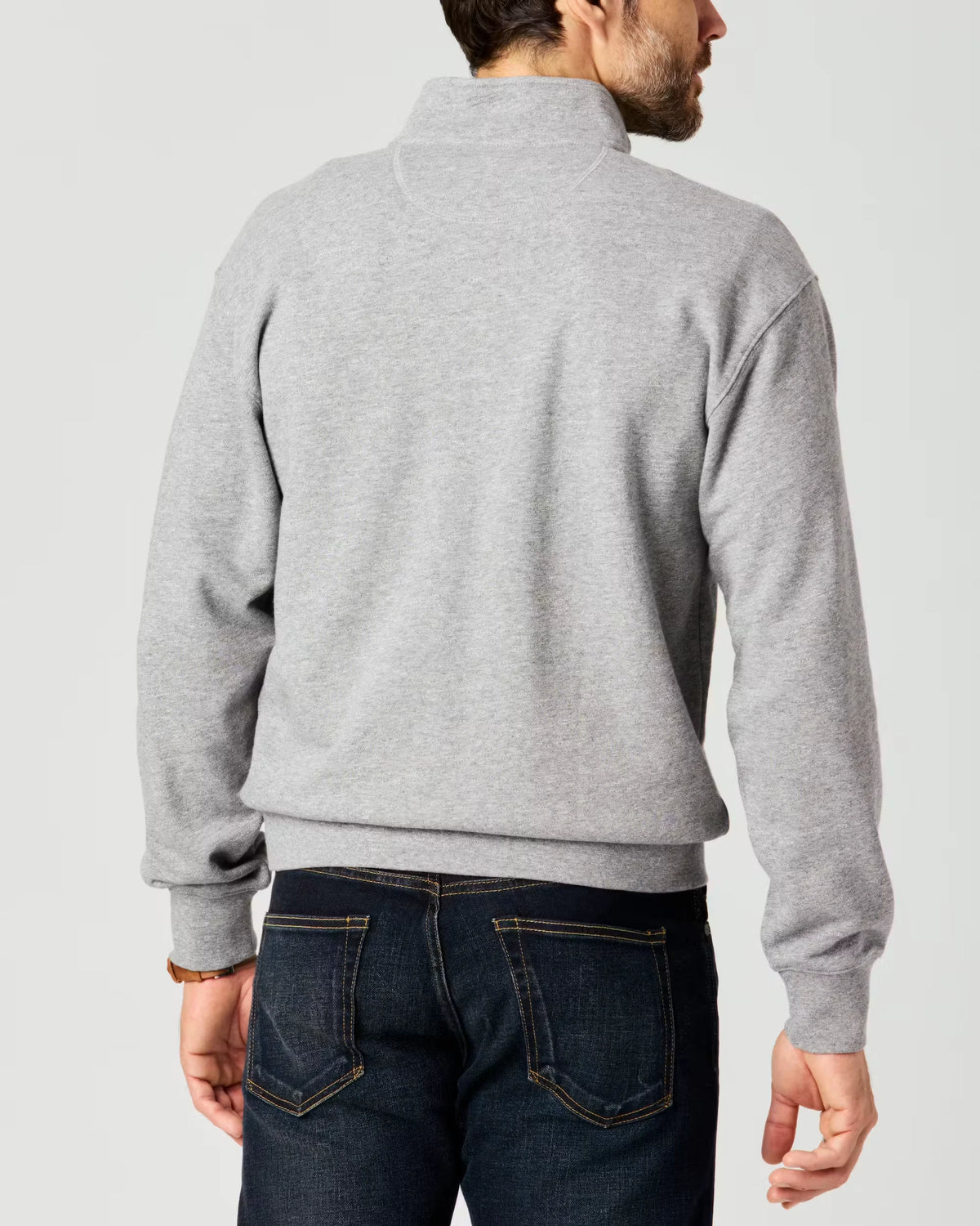 Midweight Terry Half-Zip Sweatshirt