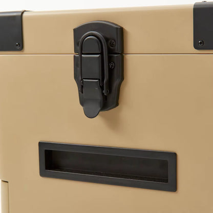 Military Glass Top Cigar Humidor - Exclusive