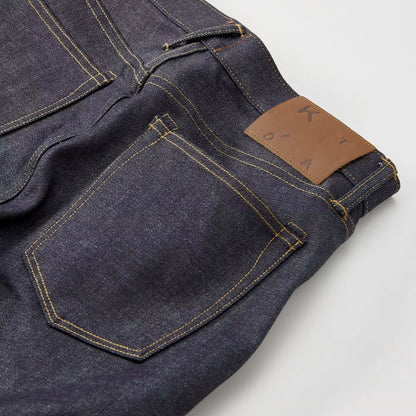 The Pen Slim Straight Stretch Selvedge Denim Jeans