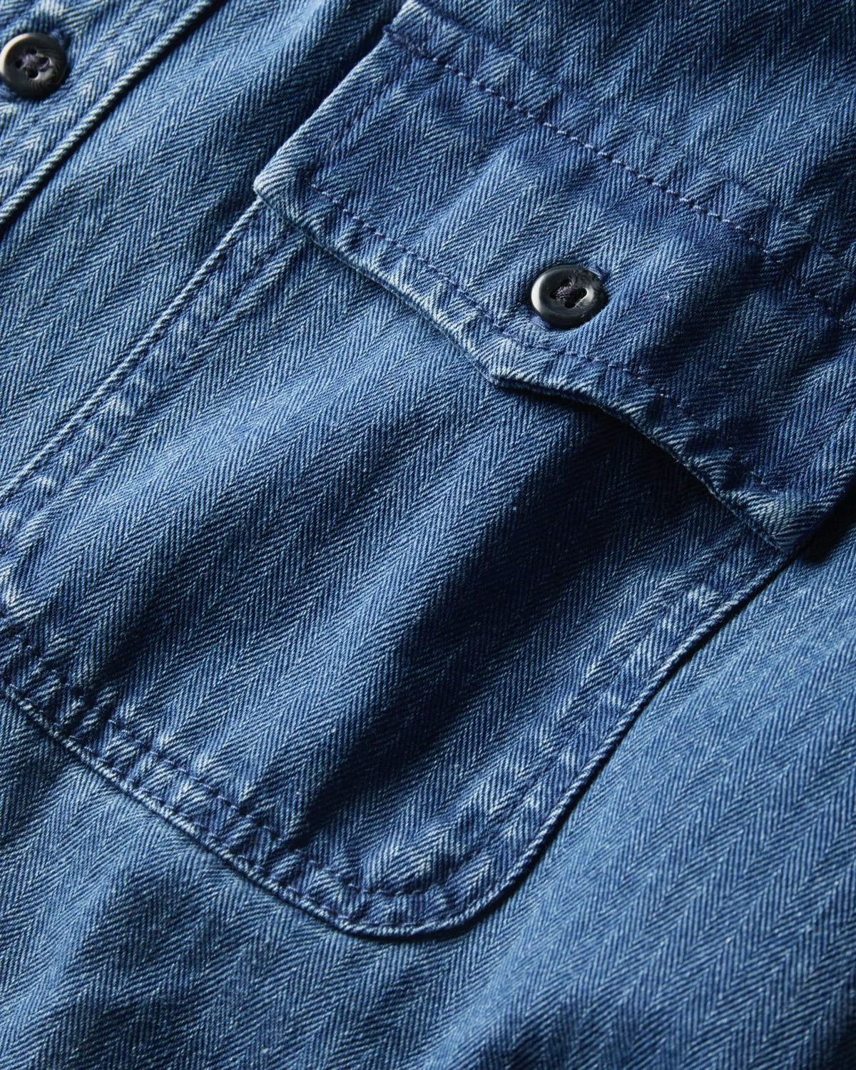 Washed Herringbone Workshirt