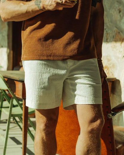 Drawstring Canoe Short - 7"