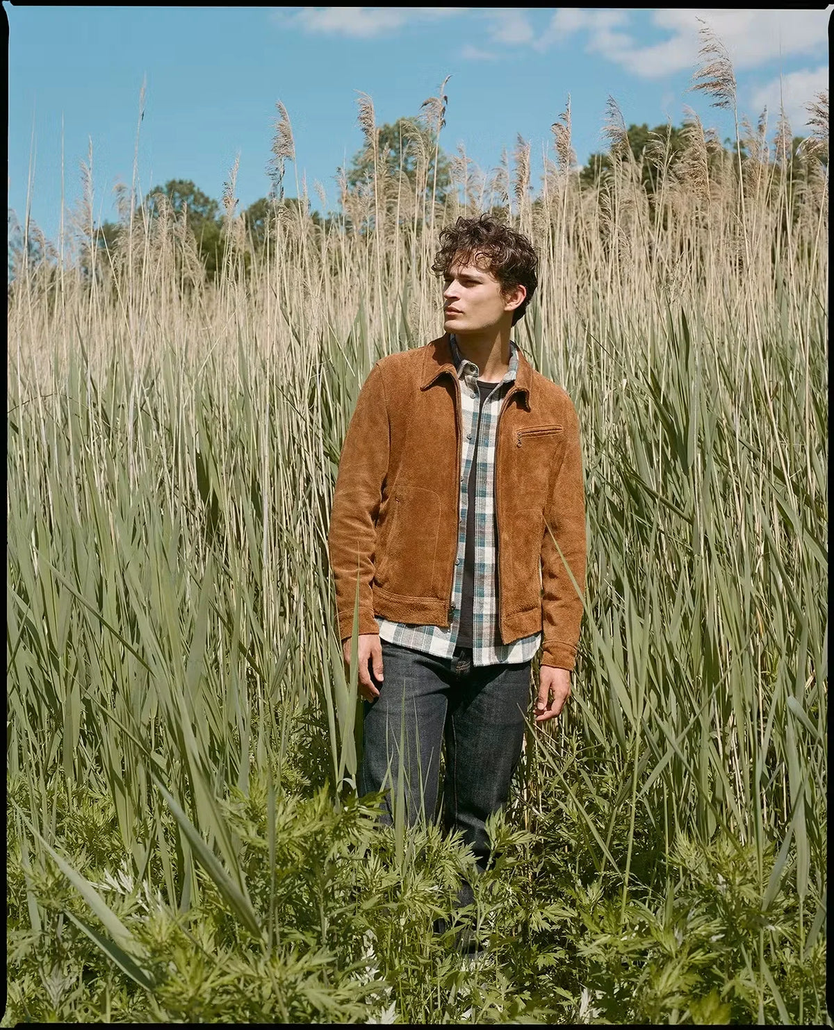 Roughout Leather Suede Jacket