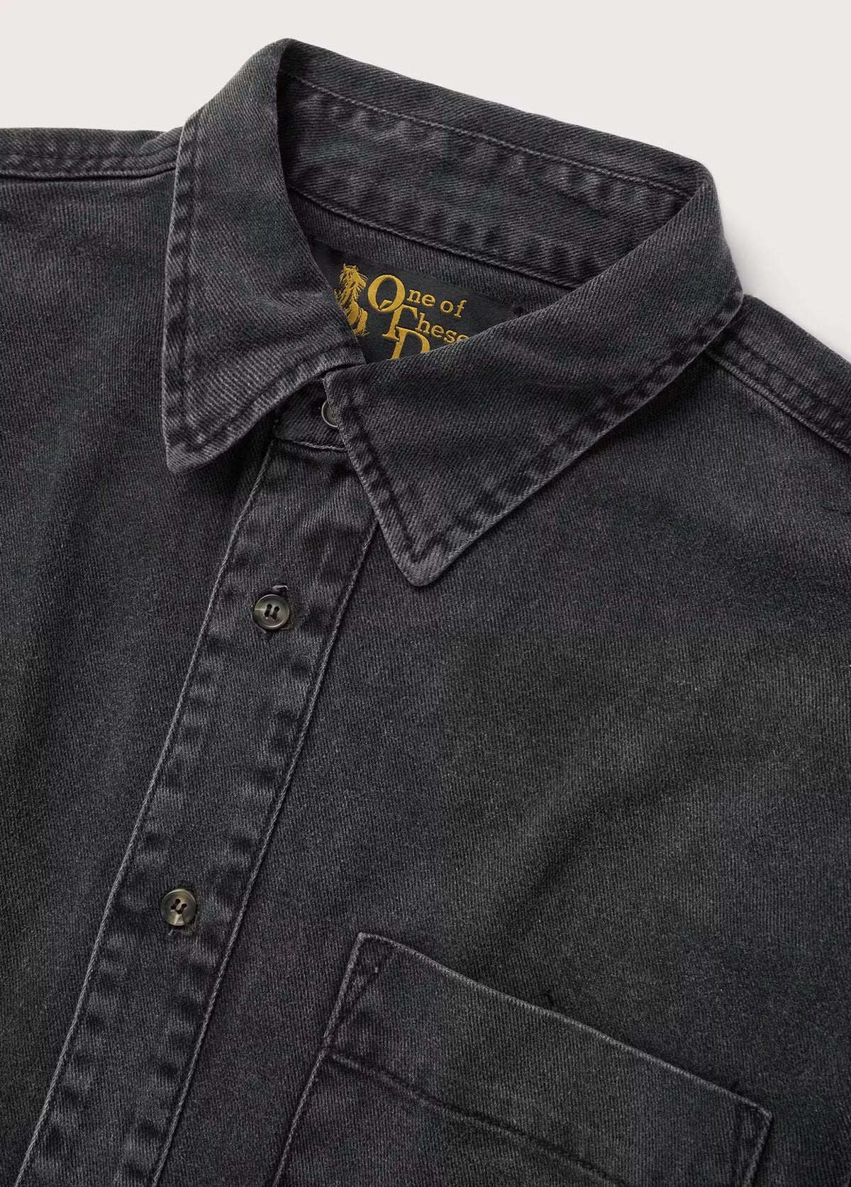 Denim Button Down Shirt