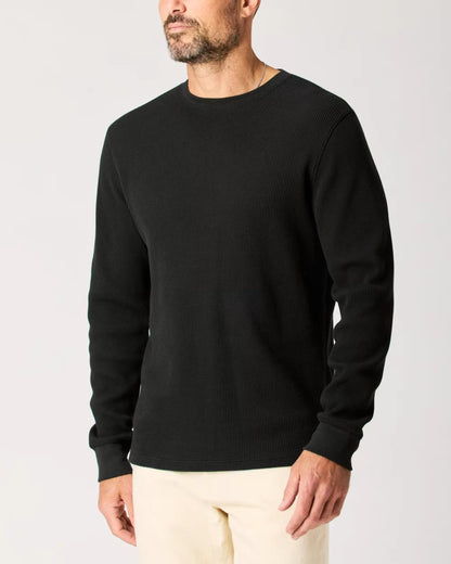 Waffle Thermal Crewneck