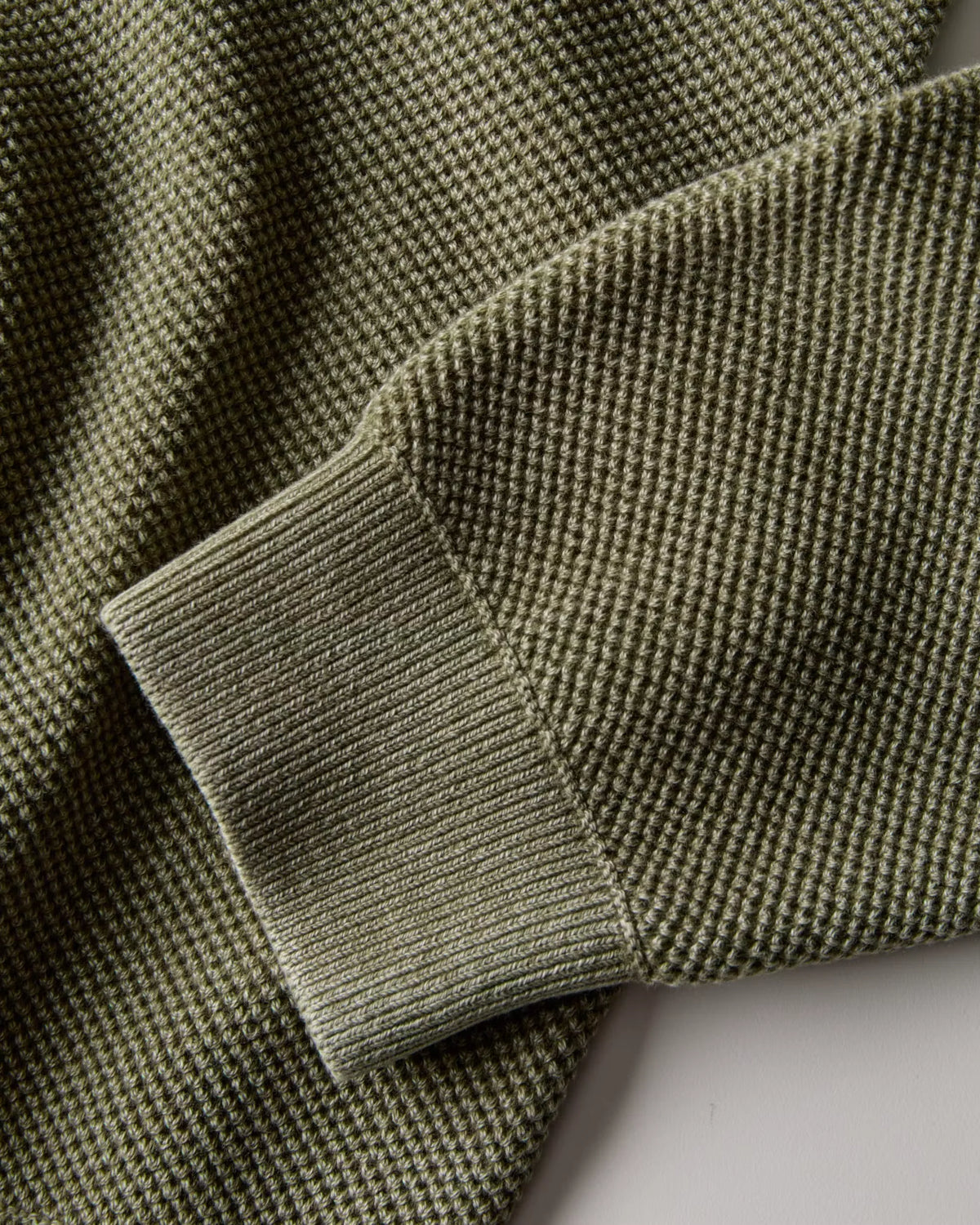 Garment Dyed Cotton Crewneck Sweater