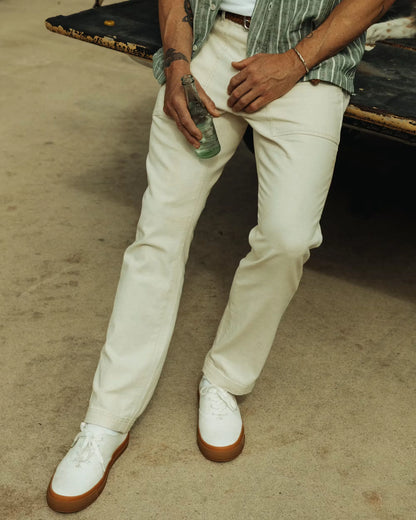 Cotton-Linen Baker Pant