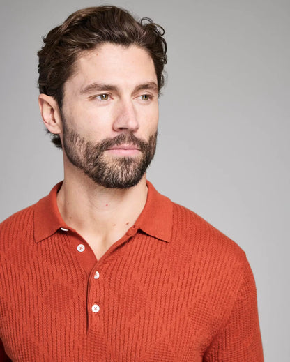 Diamond Sweater Polo