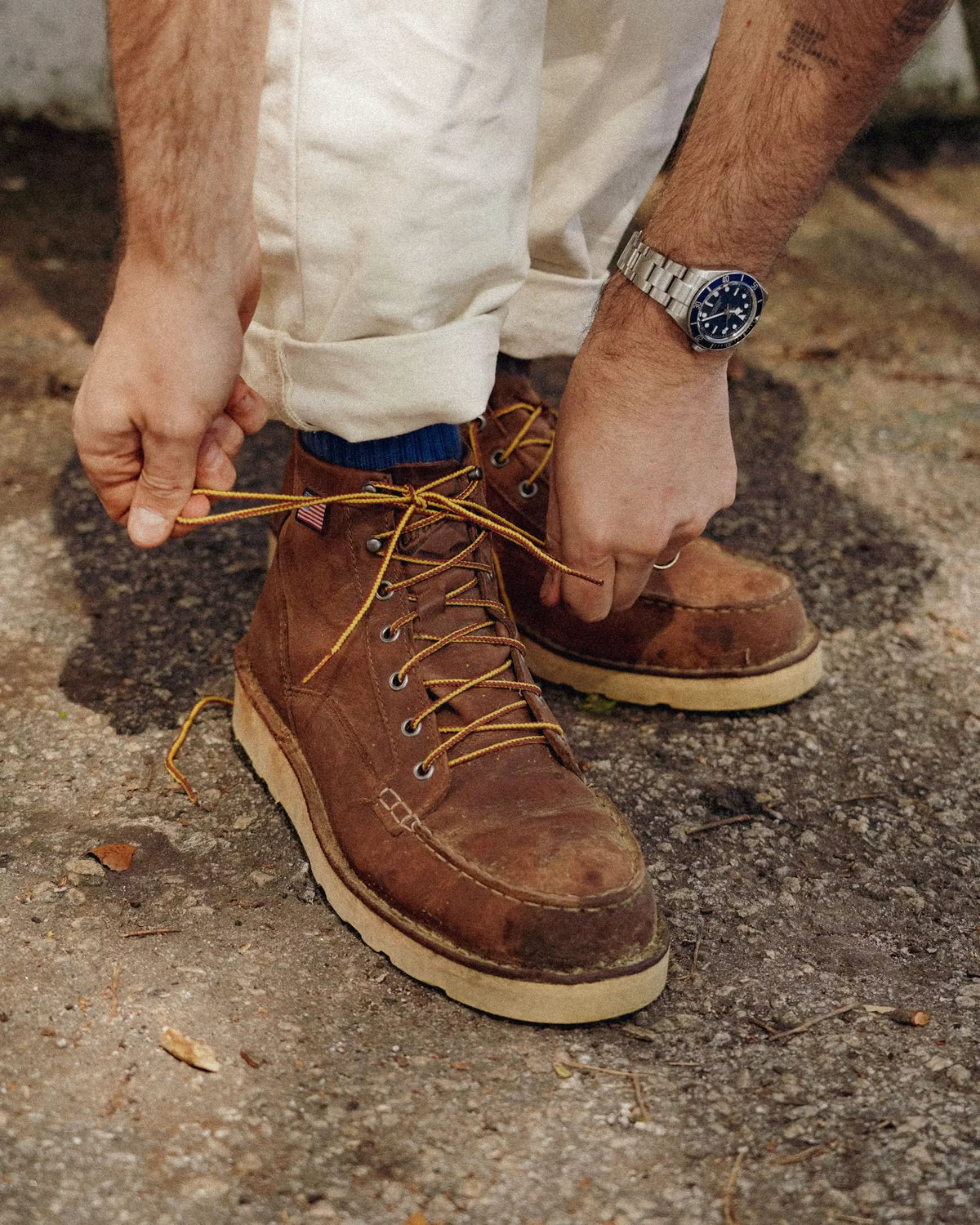 Bull Run Moc Toe 6"