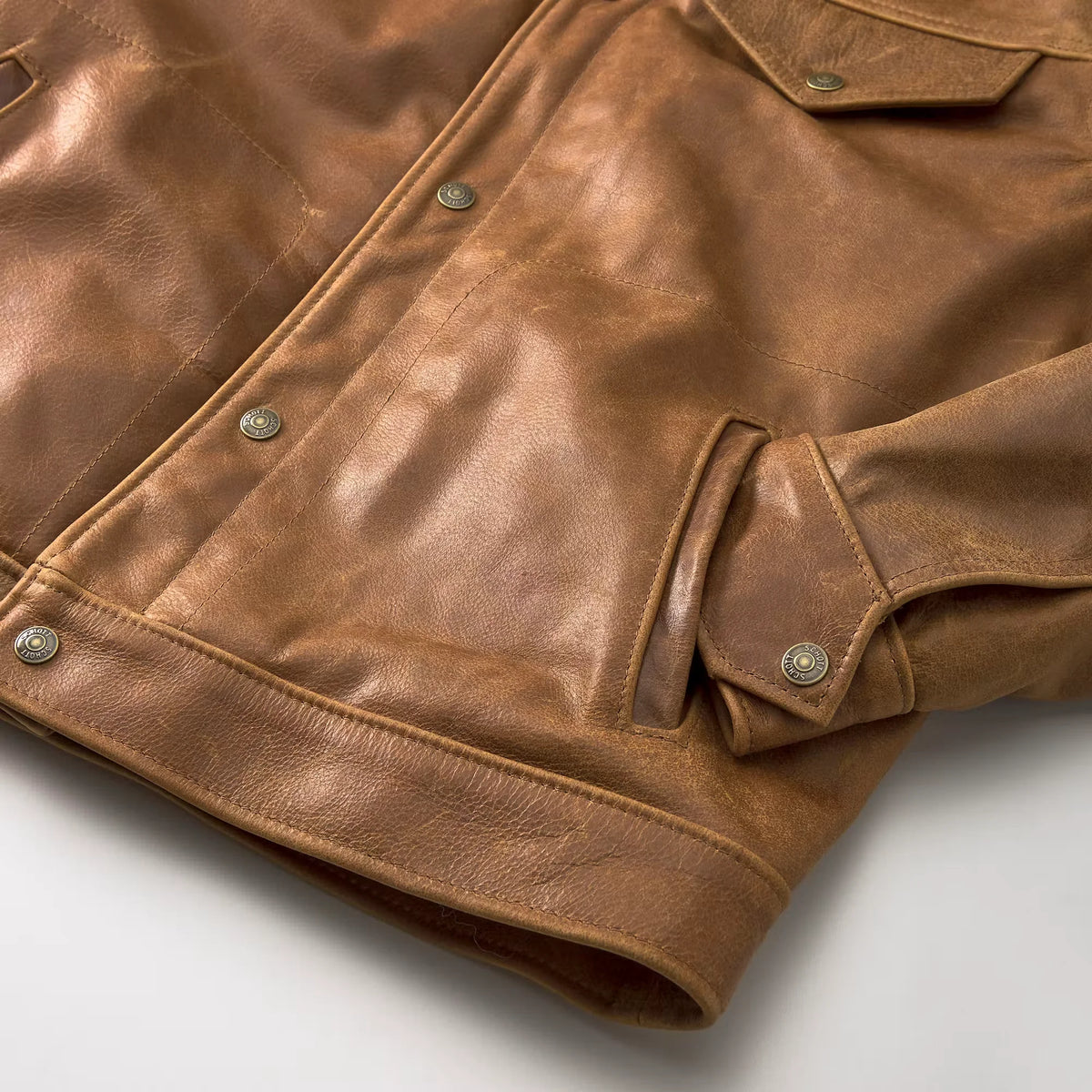 Vintage Rancher Leather Jacket