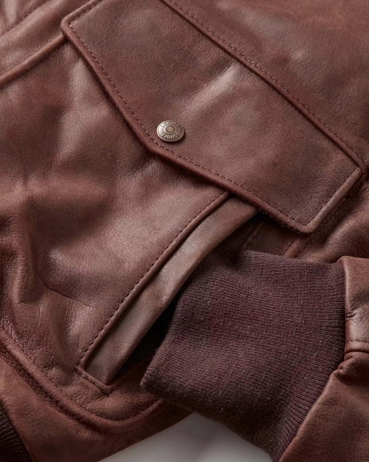 Buffalo Bomber Leather Jacket