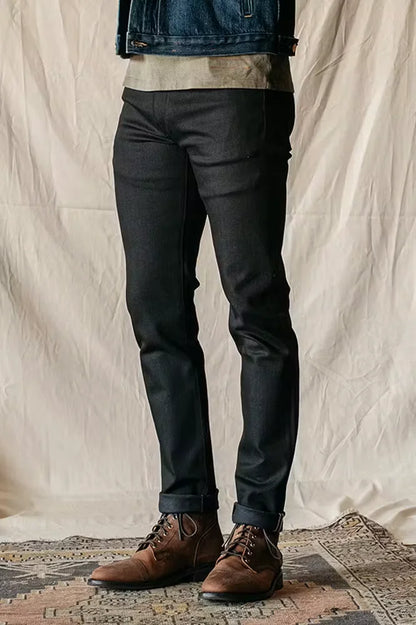 The Pen Slim Straight Stretch Selvedge Denim Jeans