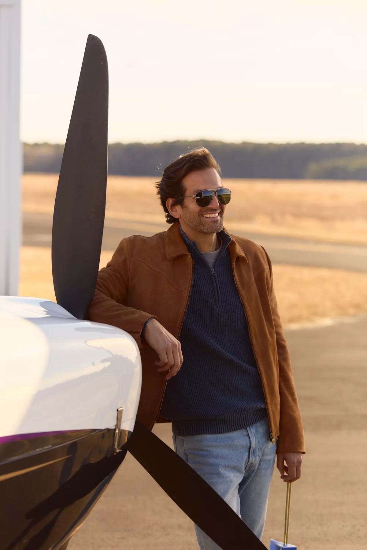 AN-6531 Aviator Sunglasses