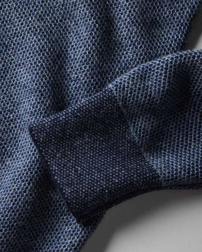 Merino-Cashmere Quarter-Zip Sweater