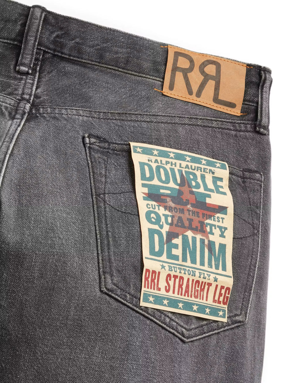 Straight Fit Denim Jeans