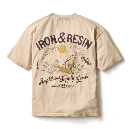 Washed Garment Dye Graphic T-Shirt