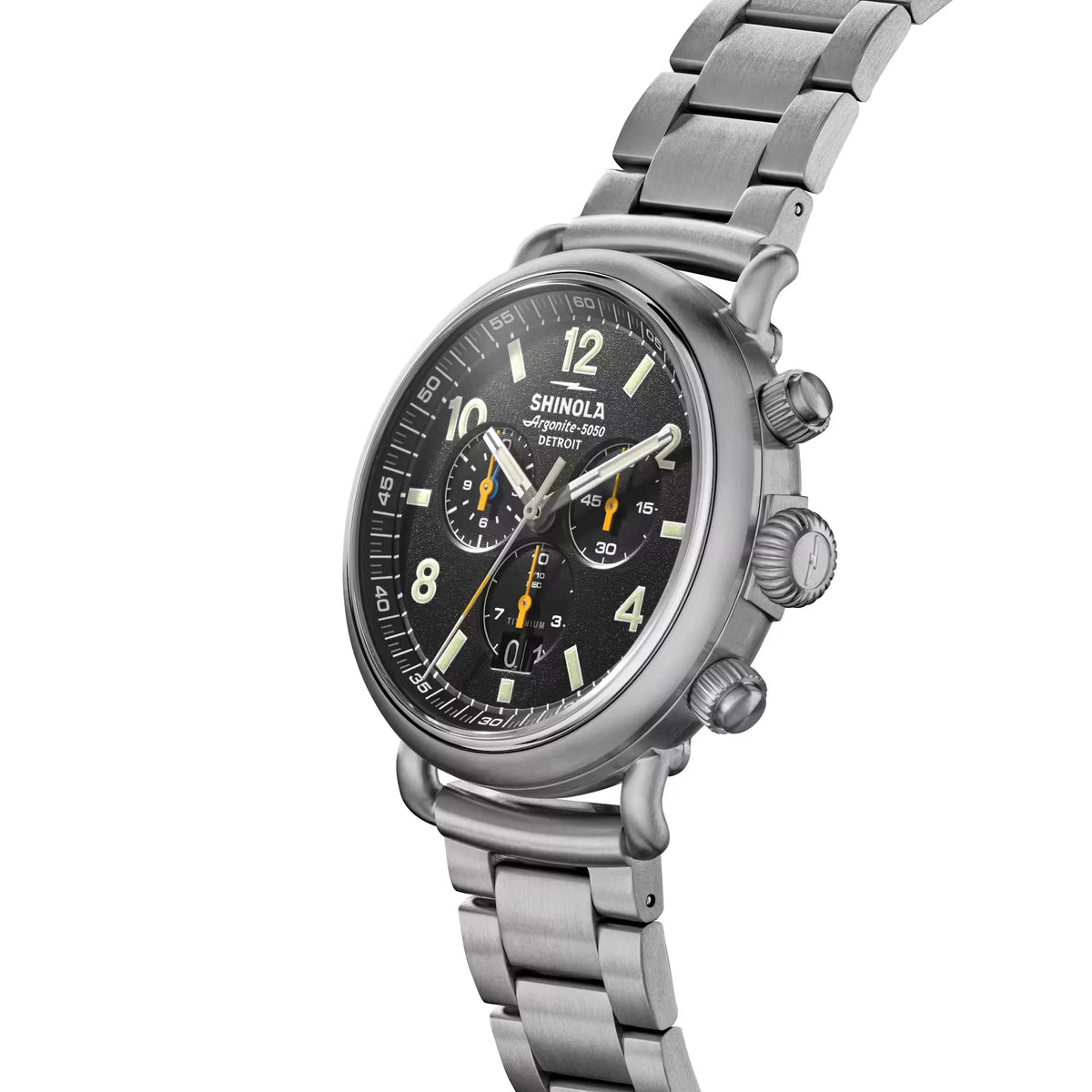 Runwell West Wind 42mm, Titanium Bracelet