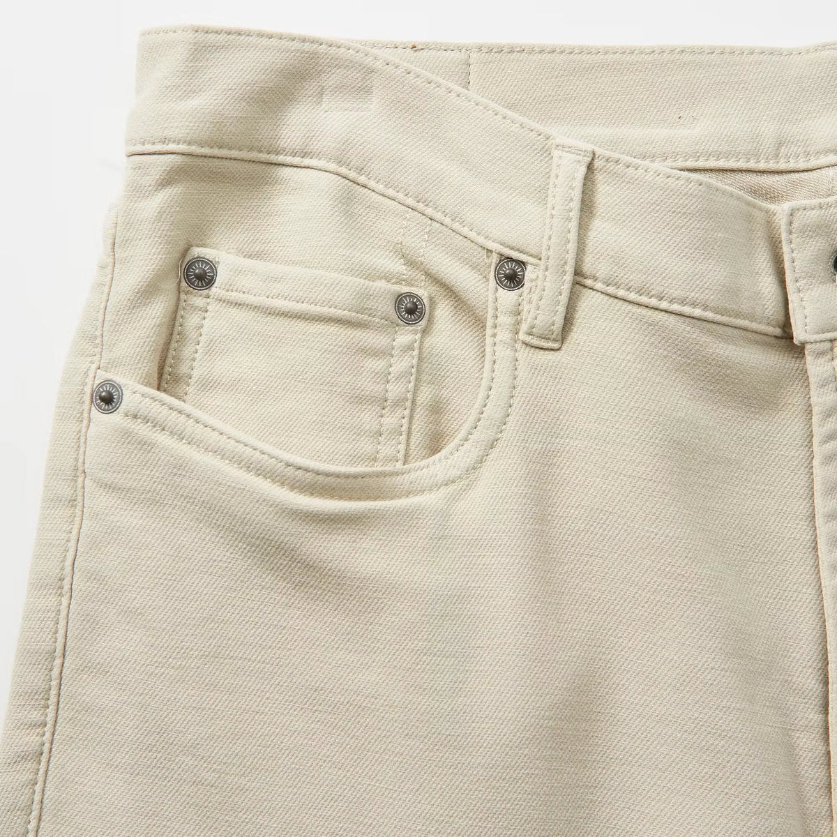 Stretch Terry 5-Pocket Pant - Slim Straight