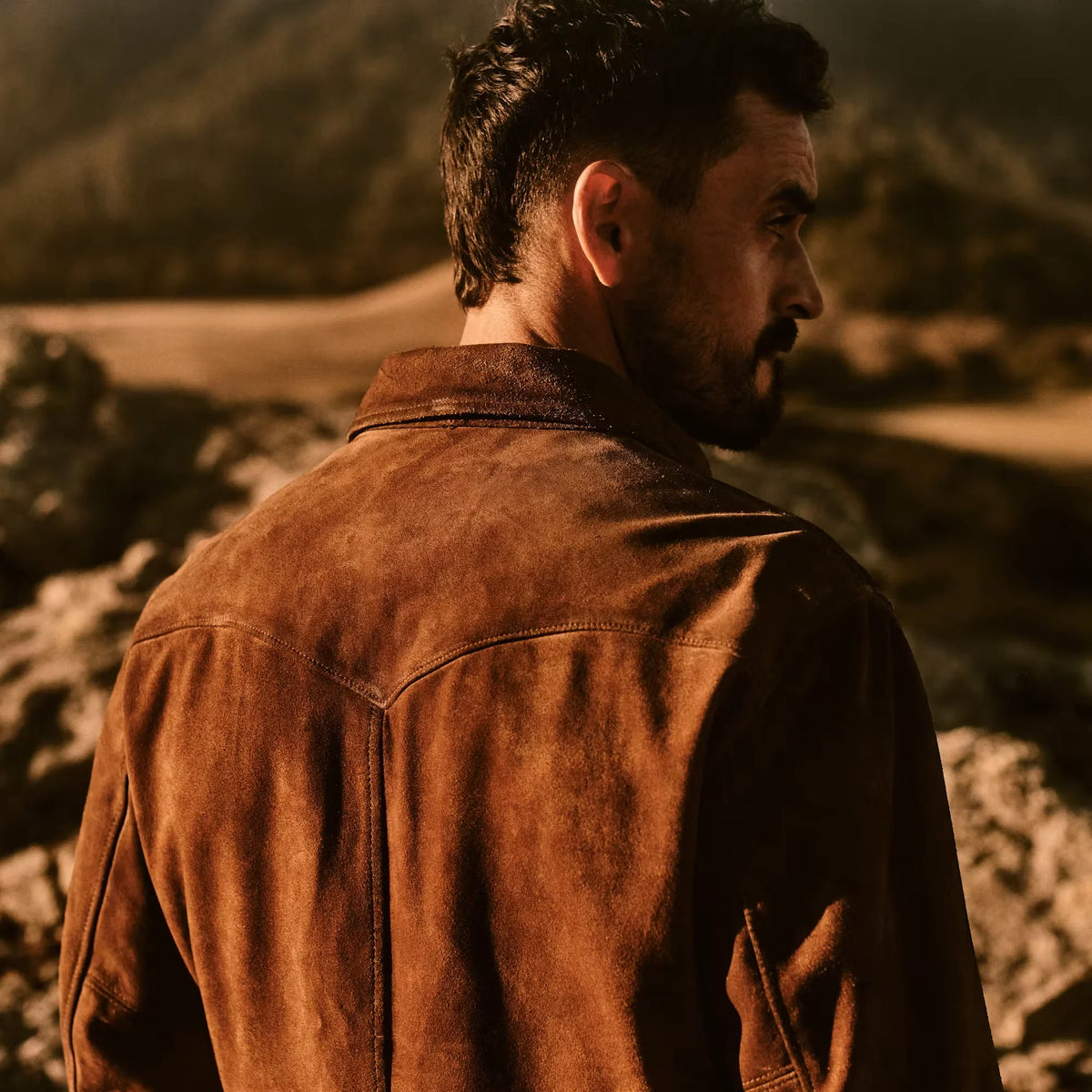 Alston Roughout Suede Jacket