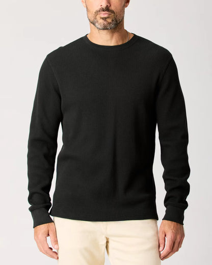 Waffle Thermal Crewneck