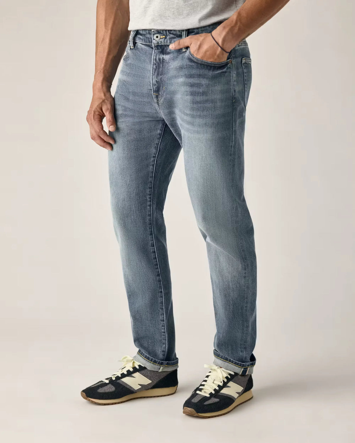 Stretch Selvedge Denim - HB Straight