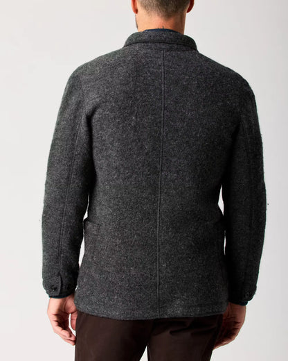 Boiled Wool Chore Blazer