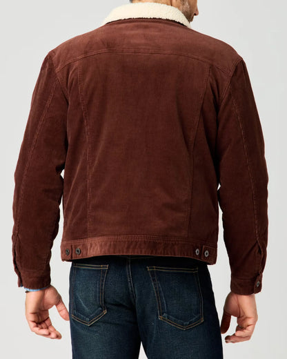 Sherpa-Lined Trucker Jacket