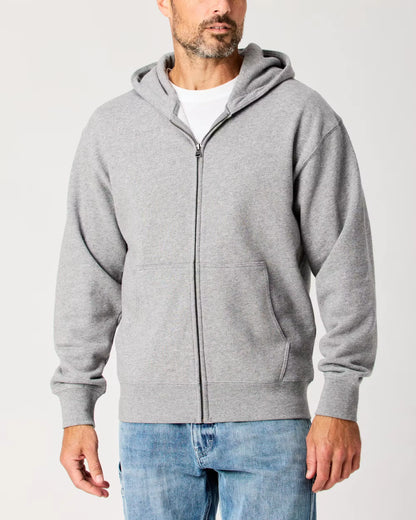 Midweight Terry Full-Zip Hoodie